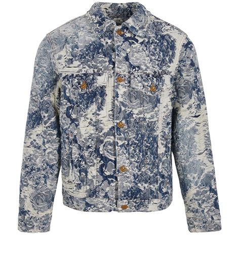 Louis Vuitton 2021 Floral Denim Jacket .